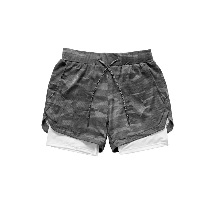 Men's Multi-Pocket Double-Layer Casual Shorts — Utility Everyday Shorts
