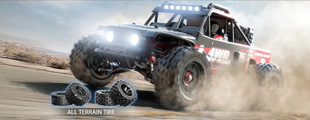 Hyper Go MJX 14209 1/14 Scale 4WD Brushless RC Car – 75KM/H Off-Road Racing Truck