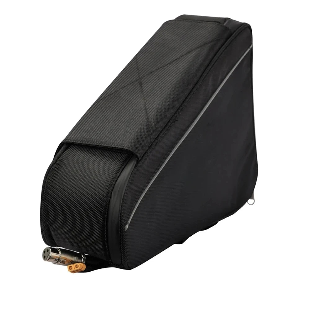 E-Bike Triangle Battery Bag – 36V–72V Electric Bicycle Frame Bag for Up to 126 Cells