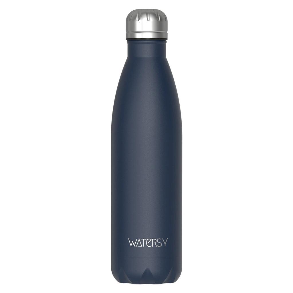 WATERSY 500ml Insulated Vacuum Flask – 304 Stainless Steel Double-Wall Thermal Water Bottle, 12–24hr, 18 Colors