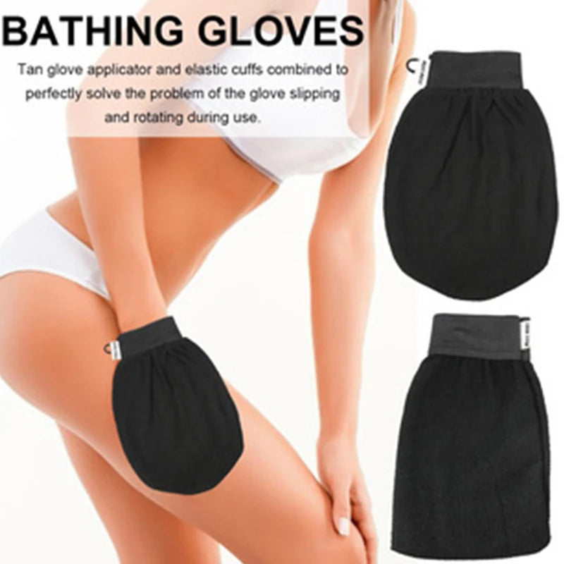 Moroccan Hammam Bath Scrub Glove – Exfoliating Body & Facial Tan Massage Glove