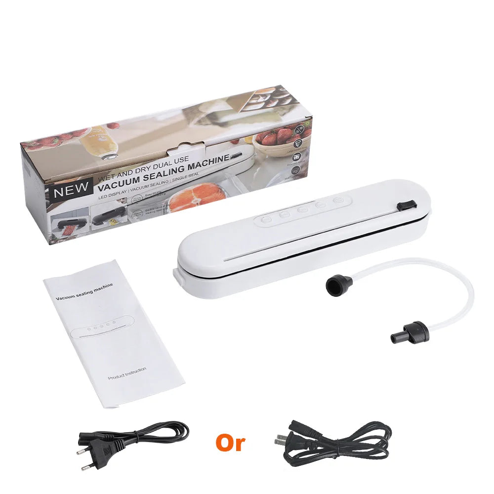 Electric Heat Sealer — Hand Press Vacuum Bag Sealing Machine for Food & Packaging