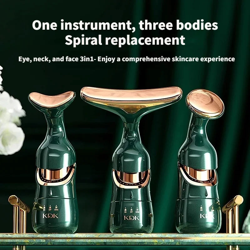 Microcurrent Face Lifting Device – Neck, Eye & Facial Skin Rejuvenation Anti-Aging Massager