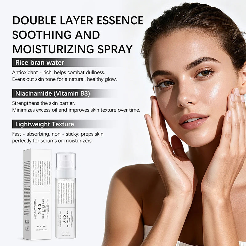 Korean 345 Skin-Softening Face Cream – Gentle Repair Moisturizer for Sensitive Skin