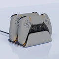 PS5 Dual Controller Fast Charging Dock – Wireless Gamepad Charger Station