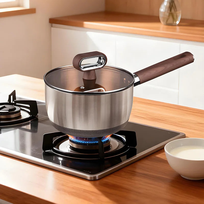 Nonstick Cookware – 32cm Wok, 18cm Milk Pot & 22cm Soup Pot