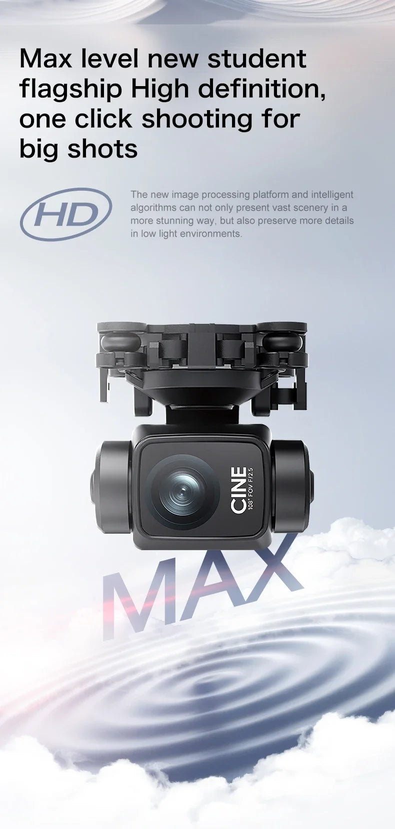 S-X1 Camera Drone with Screen Remote