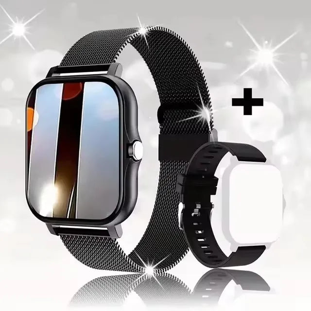 1.83" Waterproof Smart Watch – Answer Calls Sleep Monitoring Sports Pedometer for iPhone & Android