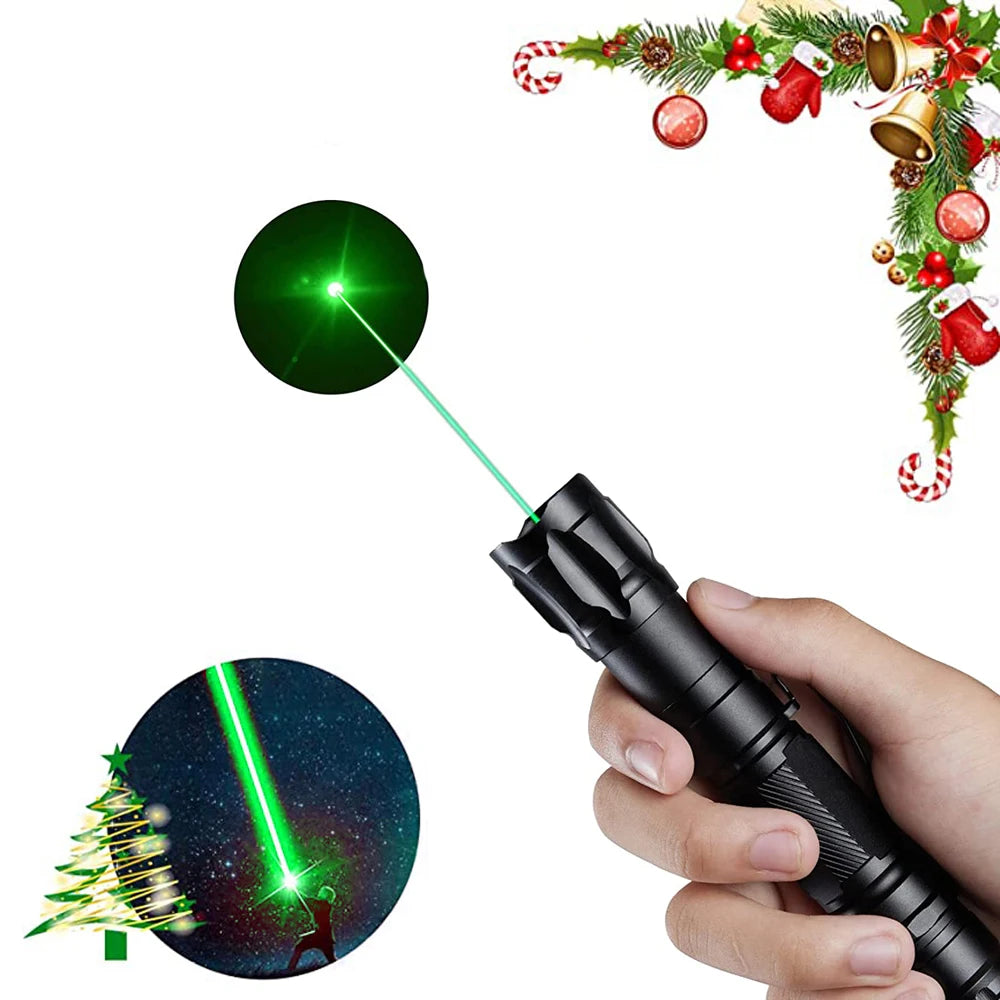 Red & Green Dual-Color Laser Pointer – 009 Teaching & Pet Toy Demonstration Pen