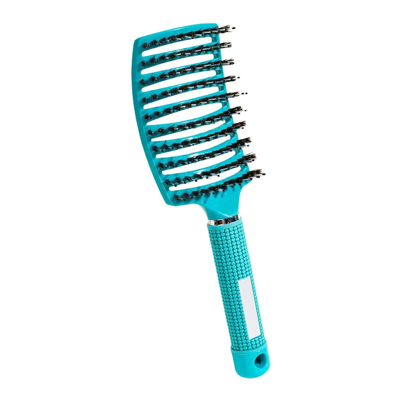 Scalp Massage Hair Brush – Professional Detangling Tool for Wet & Curly Hair