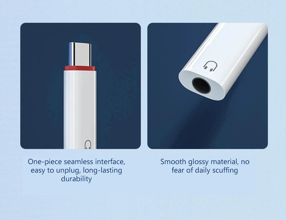 USB-C to 3.5mm Headphone Adapter for iPhone & Samsung