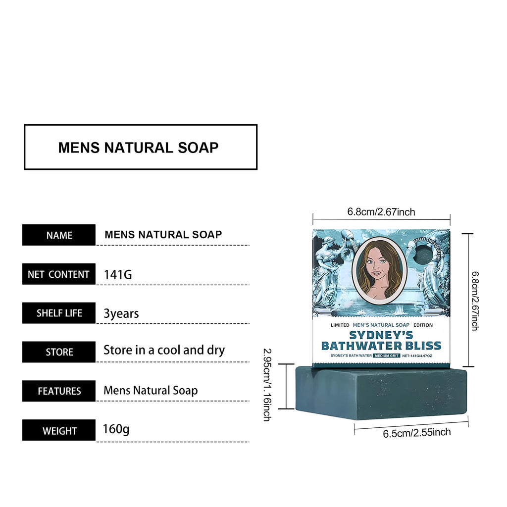 Natural Nourishing Bath Soap Bar – Deep Clean, Oil Control & Moisturizing for All Skin Types