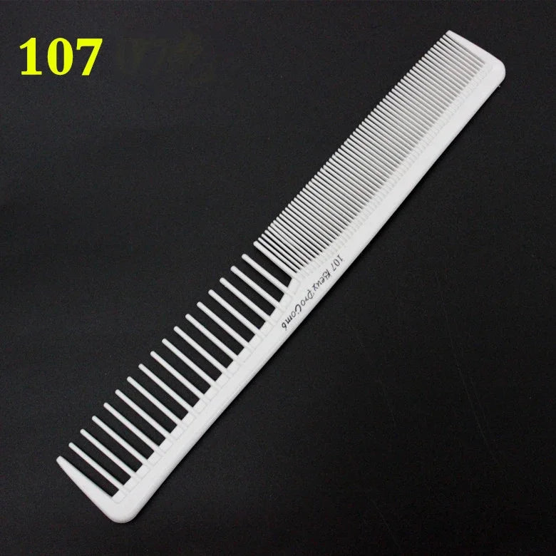 Professional Hair Cutting Comb – Anti-Static Fine Tooth Flat Head Barber Salon Tool