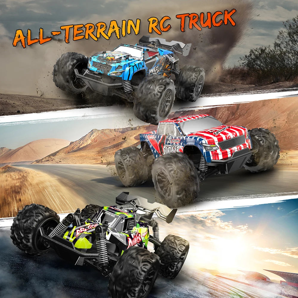 1:20 Scale 4WD RTR RC Monster Truck – High Speed Off-Road Climbing Drift Remote Control for Kids