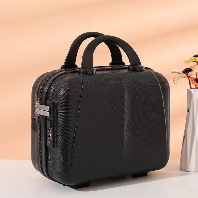 Portable Makeup & Cosmetic Travel Case with Password Lock — Organized Beauty Organizer for Travel