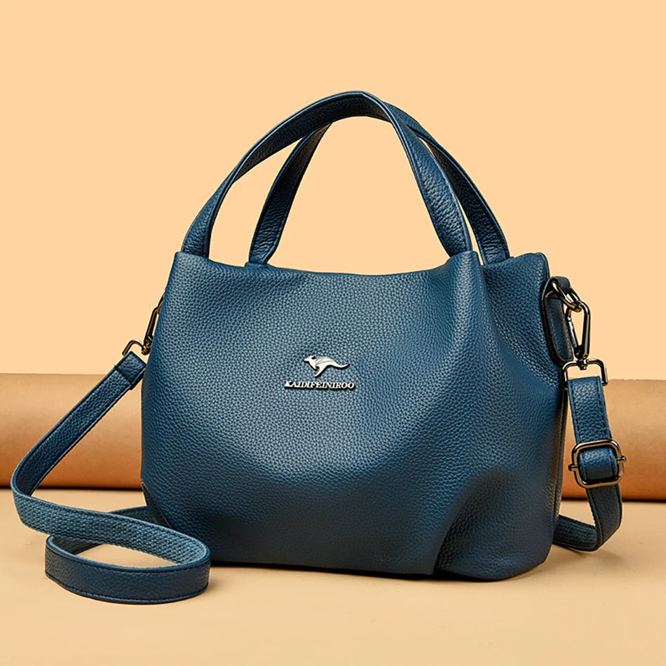 LUYIAIXI Luxury Letter Accent Crossbody Shoulder Tote – High Quality Designer Handbag for Women