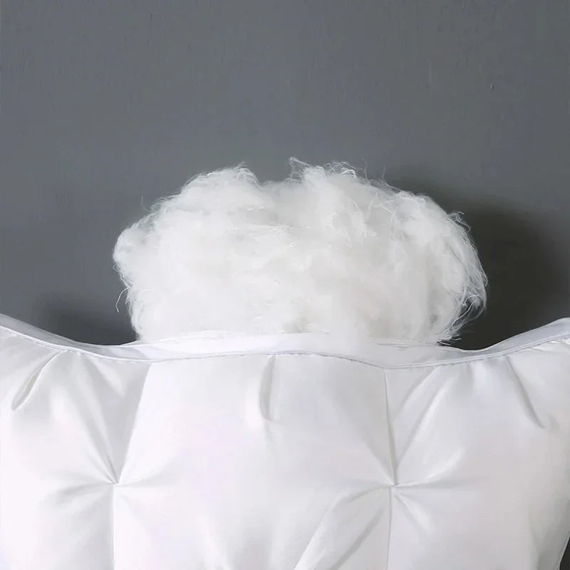 Hotel-Grade Twisted Pillow Core – Soft Supportive Bed Pillow, 48x74cm, Single