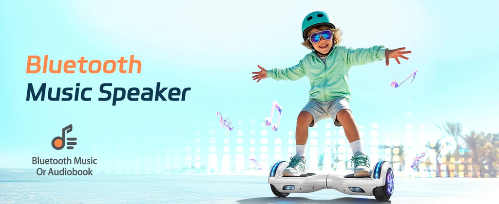 Self-Balancing Hoverboard Scooter – Bluetooth LED