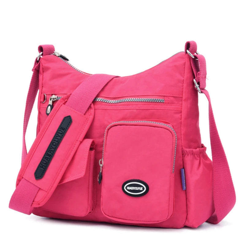 weixier Waterproof Nylon Large Capacity Crossbody Shoulder Tote – Designer Business Handbag for Women