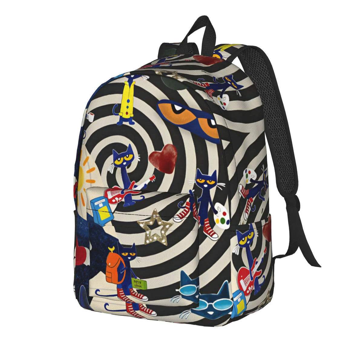 Pete the Cat Backpack – Printed School Rucksack