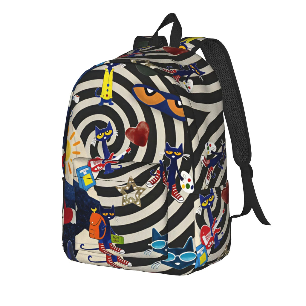 Pete the Cat Backpack – Printed School Rucksack