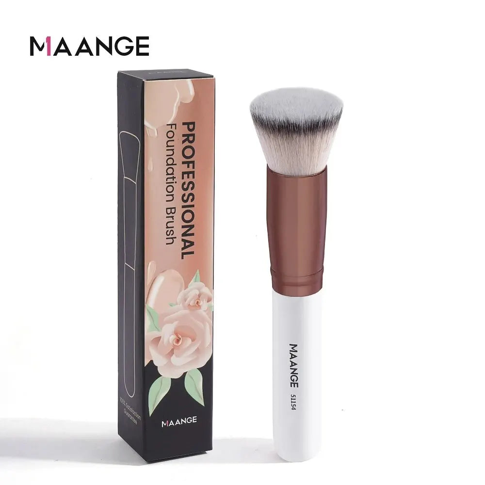 MAANGE Single Makeup Brush with Box — Foundation & Blush