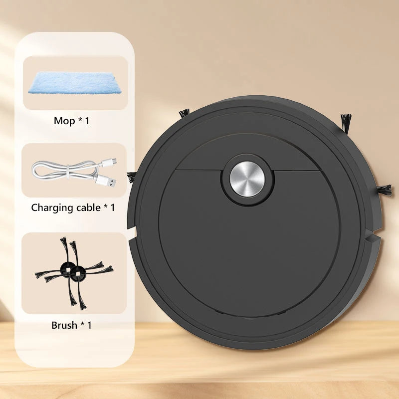 3-in-1 Smart Wireless Robot Vacuum Cleaner — Sweeping, Vacuuming & Floor Washing for Home, Carpet & Pet Hair (2025)