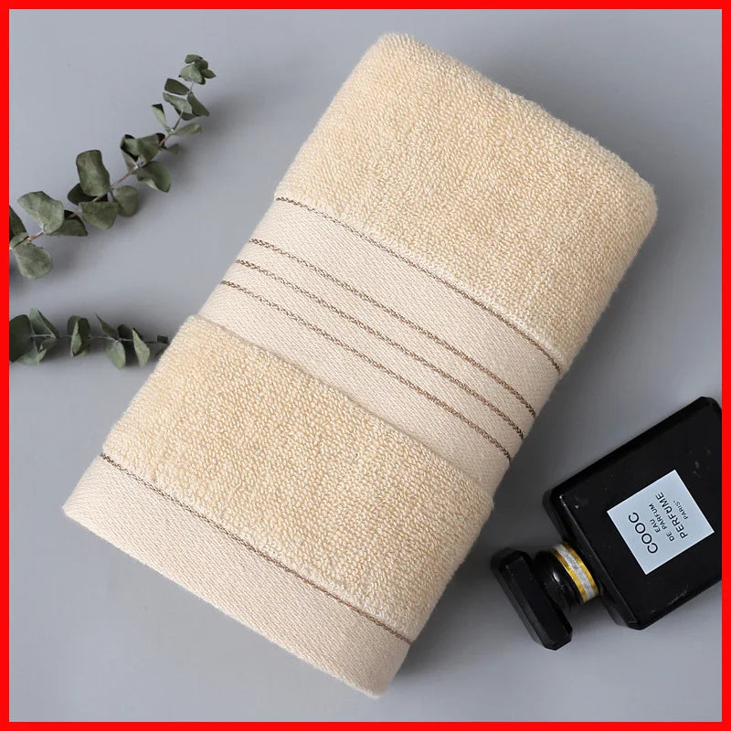 Class A Cotton Jacquard Face Towel – Thickened Absorbent Skin-Friendly Bath & Adult Towel