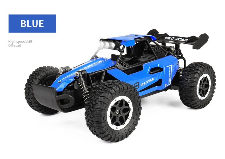ZWN 1:16 / 1:20 Scale 2WD RC Off-Road Climbing Car with LED Light – Outdoor Kids Gift