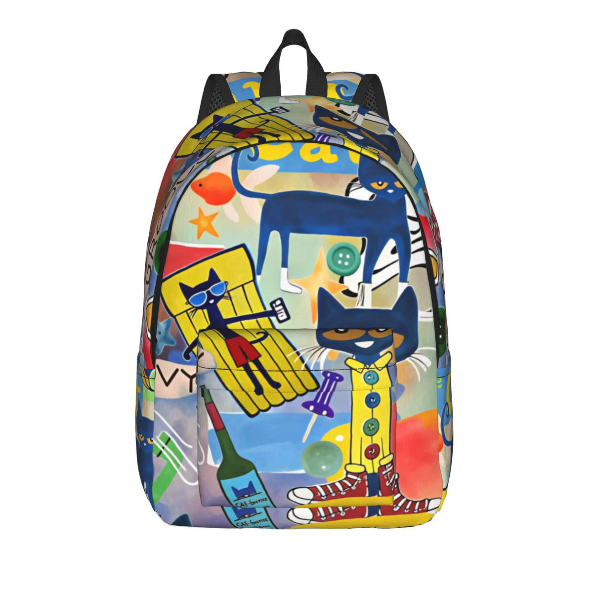 Pete the Cat Backpack – Printed School Rucksack