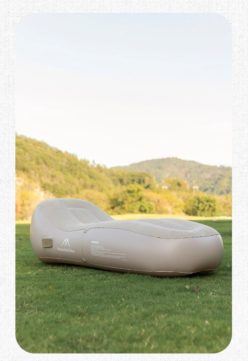 Inflatable Outdoor Air Sofa Bed – Automatic Self-Inflating Camping Sleeping Mat, 180x75x58CM