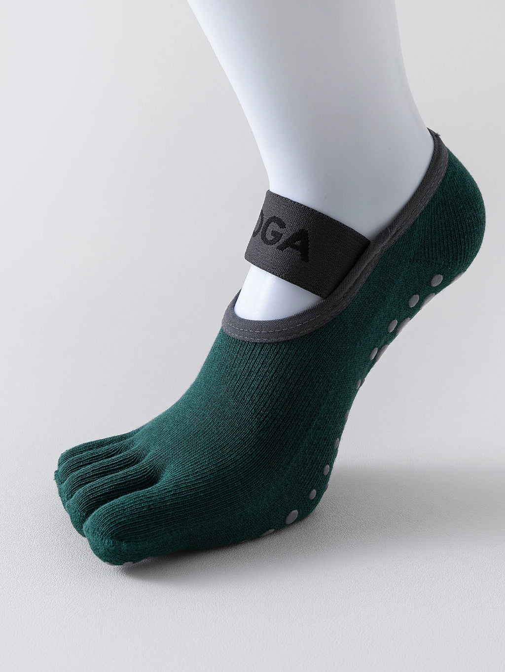 Women's Five-Toe Yoga Socks – Anti-Slip Grip