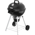 22.5" Charcoal Grill | 362 Sq. In. Cooking Space, Adjustable Air Vent, Built-In Thermometer, Porcelain-Enameled, Storage Rack, Camping & Picnics