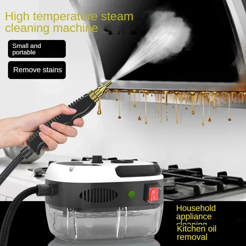 Steam Cleaner – High Temperature Sterilization for AC, Kitchen Hood & Car (110V US / 220V EU)