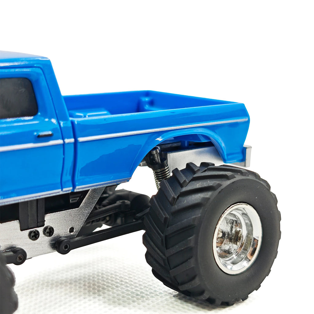 1:36 4WD Mini RC Off-Road Crawler Car with LED Lights – Remote Control Toy for Kids & Adults