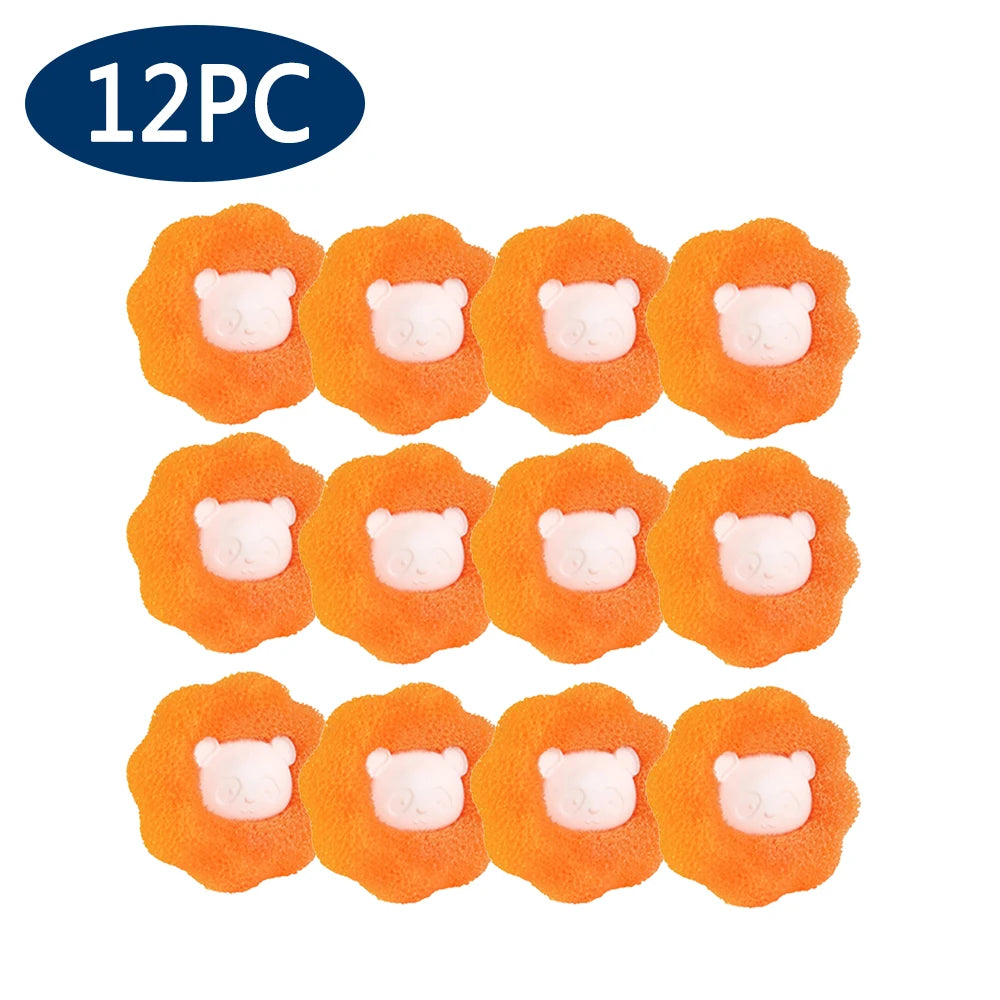 Laundry Balls Pet Hair Remover – Reusable Washing Machine Lint Catcher & Clothes Fluff Cleaner
