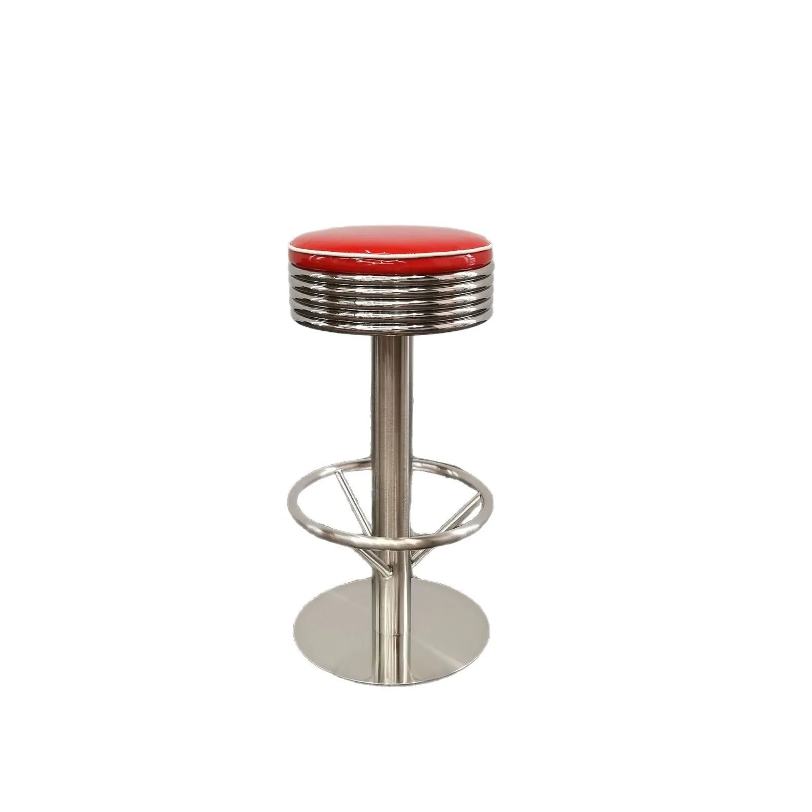 Simple Home Salon Stool — Adjustable Rotating Seat