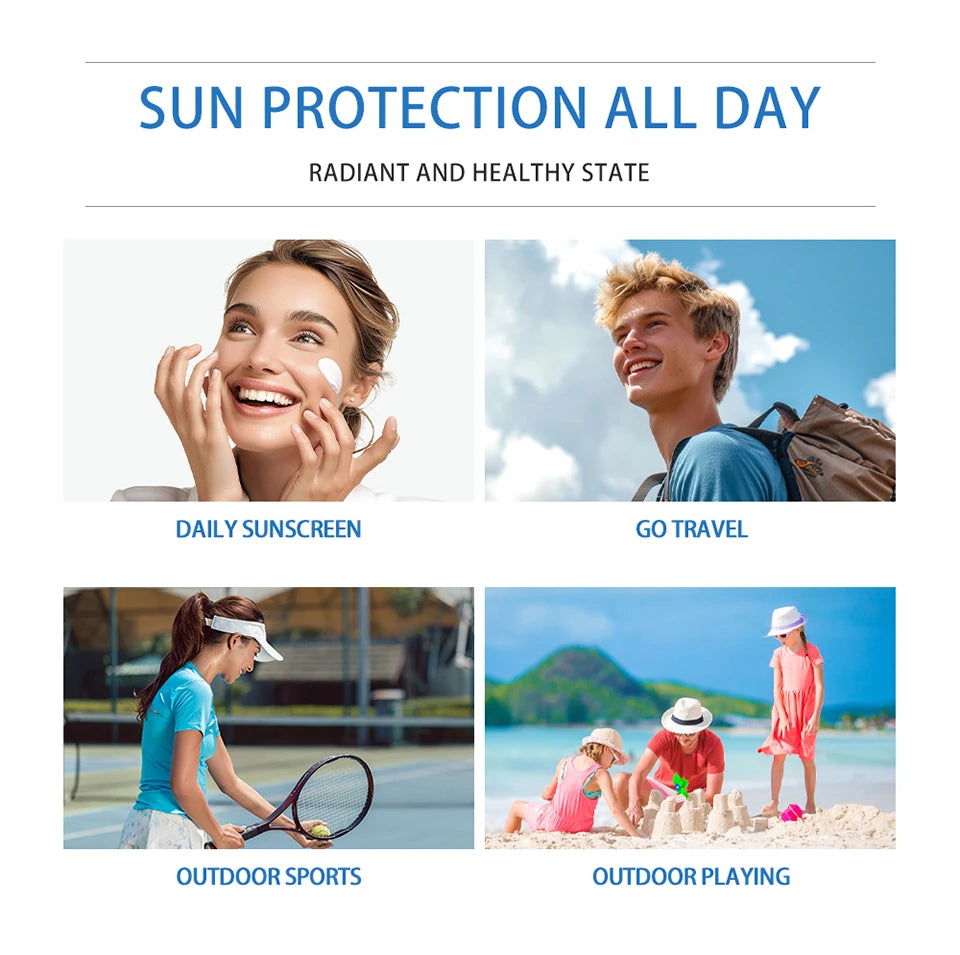 SPF50 Water-Fit Sun Serum – Lightweight Korean Sunscreen with Moisturizing & Oil Control