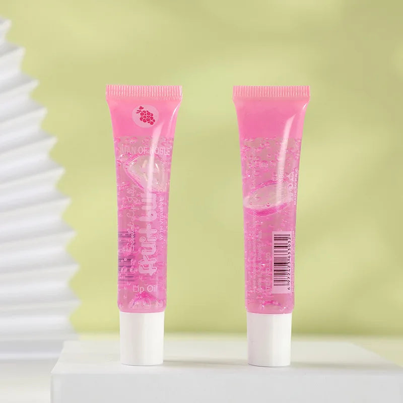 6-Piece Fruity Lip Gloss Set — Hydrating Glossy Clear Lip Gel