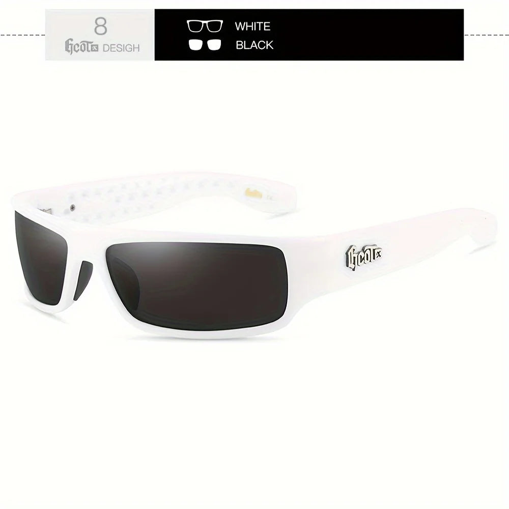 GCOTX Full Rim Polarized Sunglasses | 8 Colors UV400 Protection for Men & Women