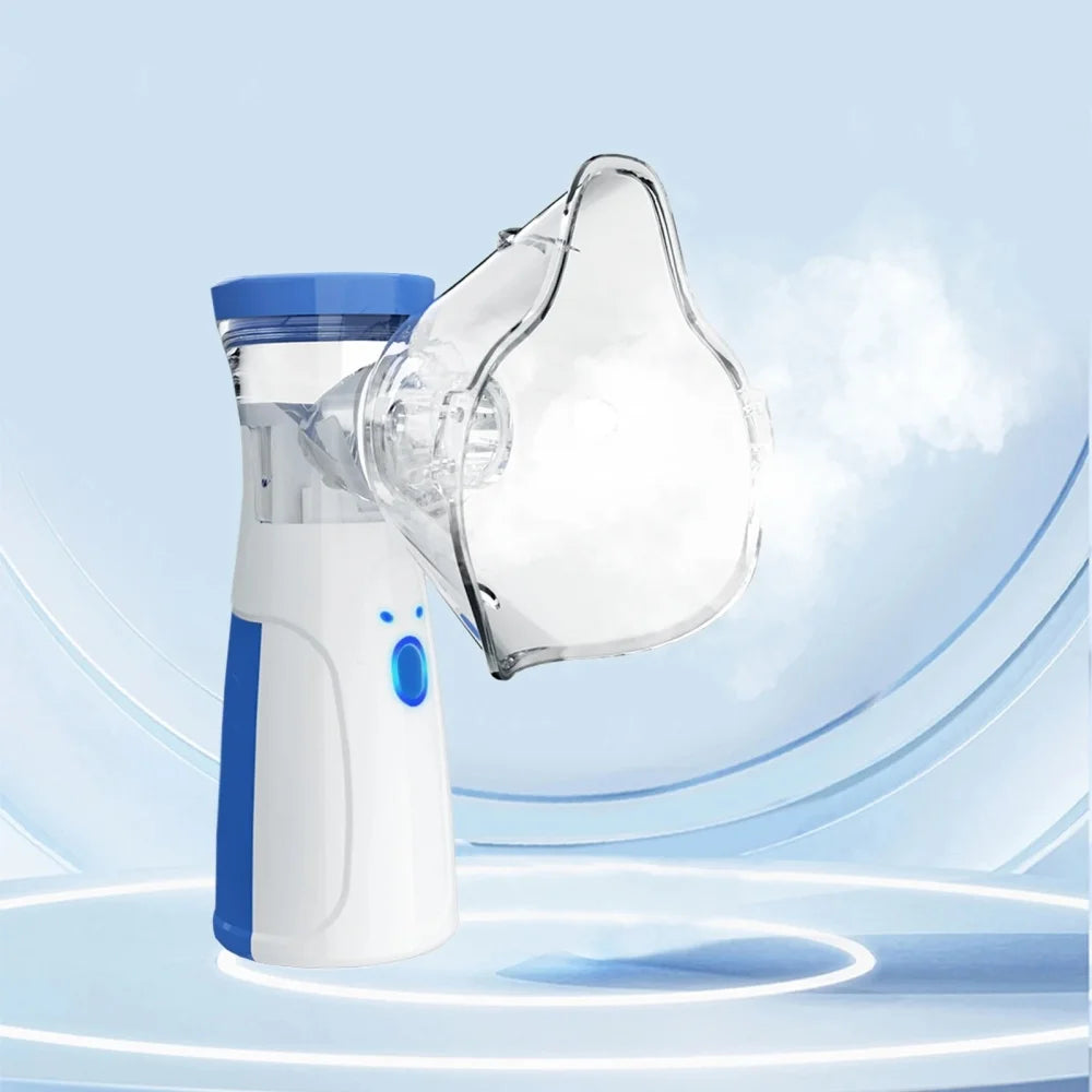 Mini Facial Steamer – Rechargeable Nano Mist Humidifier for Face & Eye Hydration
