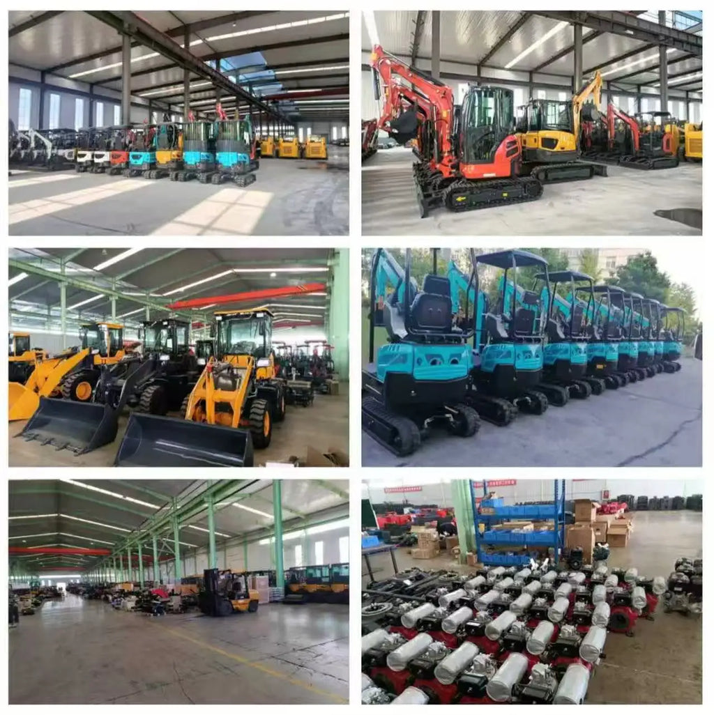 3 Ton Backhoe Loader – CE/EPA/Euro V Certified Front Loader & Digger for Farm & Construction