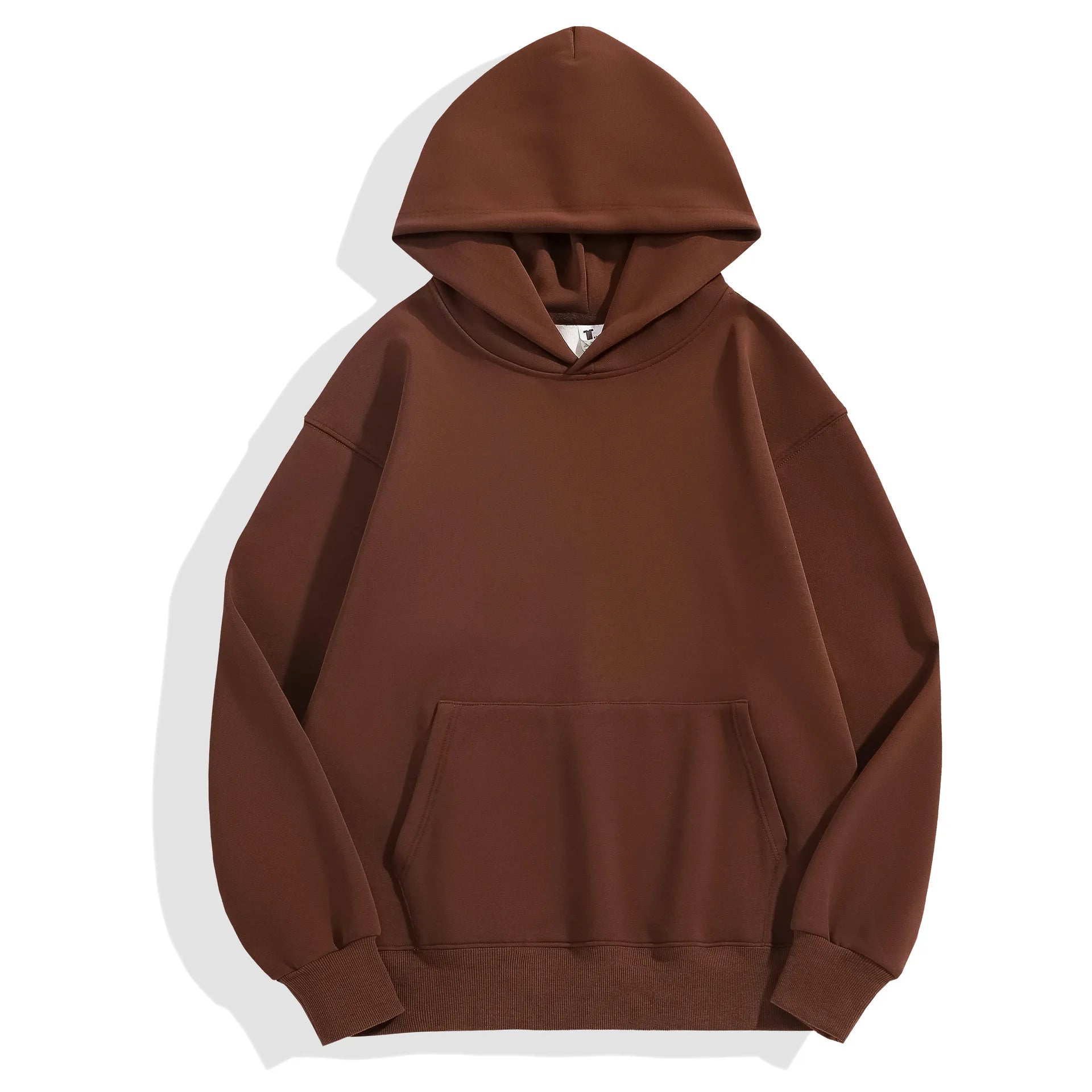 Men's Heavy Weight Polar Fleece Pullover Hoodie — 480gsm Thick Cotton Sweatshirt
