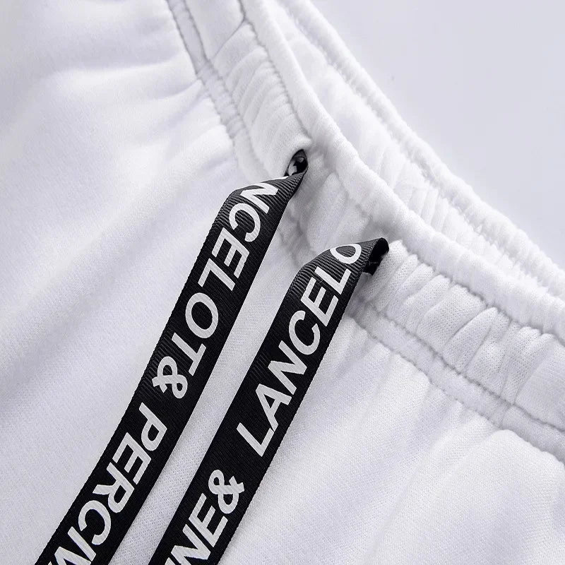 Men's Letter Print Hooded Sweatshirt — Hip Hop Pullover Sports Hoodie