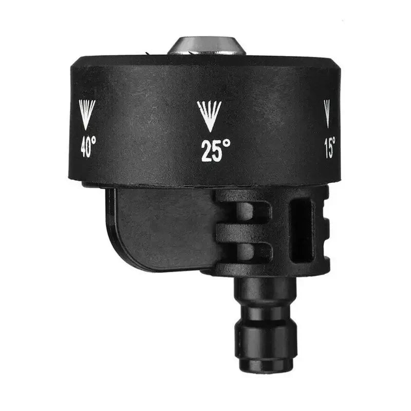 6-in-1 Universal Pressure Washer Nozzle – 1/4" Quick Connect, 200 Bar, Multi-Angle