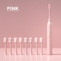 Sonic Electric Toothbrush – 6 Cleaning Modes, 42,000 VPM, IPX7 Waterproof, 8 Brush Heads Included