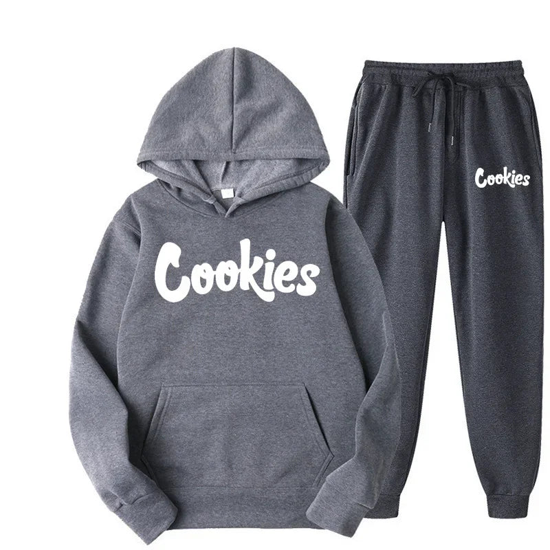 Hoodie & Jogger Pants 2-Piece Tracksuit Set – Casual Streetwear for Men & Women (S–3XL)