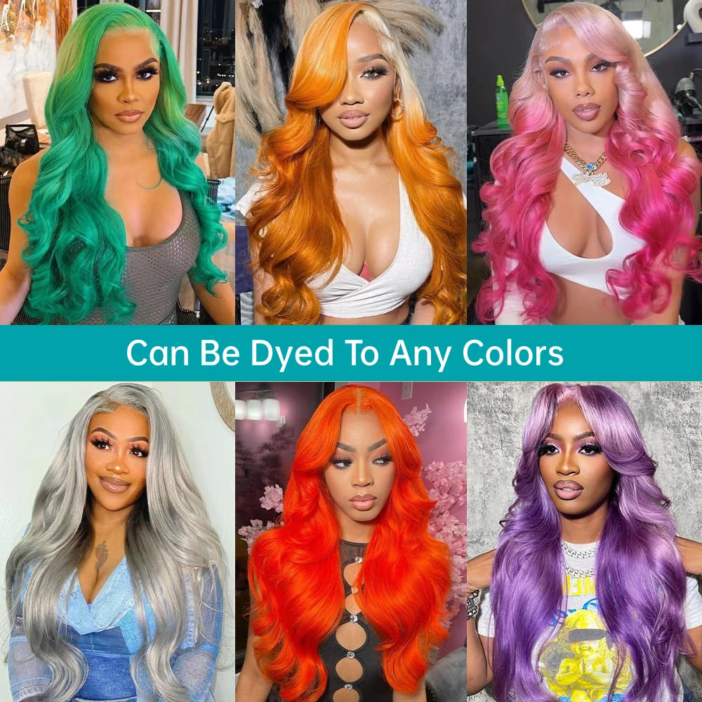 613 Blonde Body Wave Lace Front Wig | 13x4 13x6 Skin Melt HD Lace 200%–220% Density Brazilian Human Hair