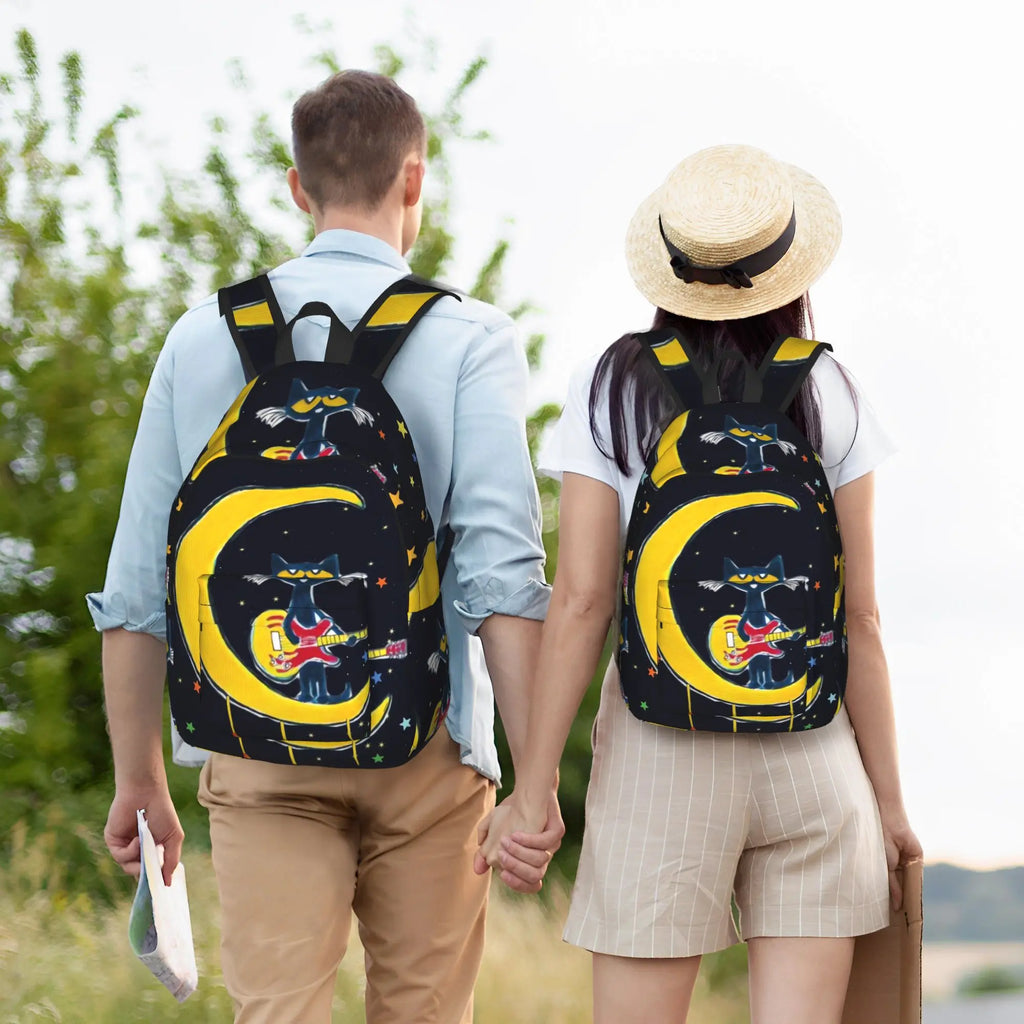 Pete the Cat Backpack – Polyester Daily Carry Bag