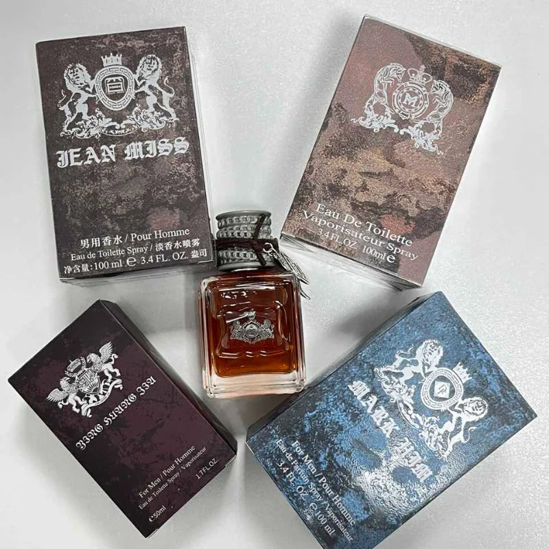 Oud Wood & Sandalwood Men's Perfume – Warm Spicy Oriental Luxury Fragrance